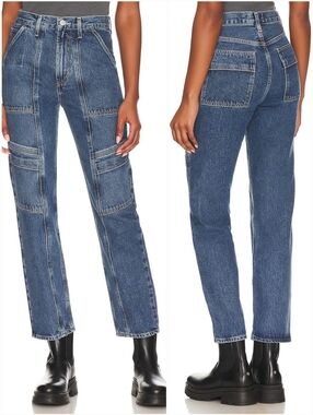 Agolde Cooper Cargo Jeans in Regulation Size 24